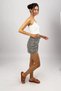 Women's 100% Cotton Single Jersey Patterned Soft Basic Mini Shorts Leopard - 6