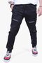 Athletic Writing Printed Scuba Fabric Men's Sweatpants - 2