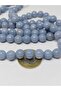 Bracelet Size Angelite Stone Half Strand 10mm (18CM LONG) - 2