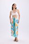 Women's Beachwear Modest Pareo Long, Non-See-Through, Shiny, Soft Fabric (150CM * 95CM) - 2