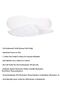 Plast Packaging 50(Pair) Pieces Disposable Hotel Slippers White Double Packaged