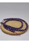 Bracelet Long Amethyst Stone Faceted Cut Half Strand 10mm (51410) (18cm in Length) - 2