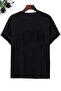 Unisex Plus Size Saturn Printed Crew Neck t-shirt - 2
