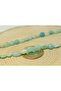 Amazonite Natural Stone Necklace (with clip) (25492) - 2