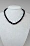 Onyx Stone Matte Necklace 8mm (with clip) - 2