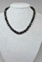 Serpentine (Snake) Stone Necklace 8mm (with clip)