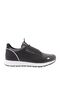 Men's Lace-Up Casual Sneakers Shoes Black-White Genuine Leather 2652228 - 2