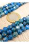Apatite Stone Facet Cut Necklace 8mm (Fixed Clip) - 9