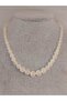 Selenite Stone Design Necklace (46020) - 6
