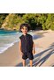 Boy's Hooded Sleeveless Muslin T-Shirt Shorts Set - 7