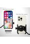 Metal Mirror Mount Motorcycle Scooter Phone Holder 360° Rotating Motorcycle Cell Phone Holder - 6