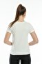 Pack of 2 Ecru Front Printed Embroidery Detailed Viscous T-Shirt - 5