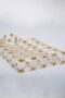 Comet Transparent Gold Color Bead Bag, Handbag, Evening Bag - 2