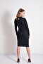 Black Jewelled Collar Dress - 3