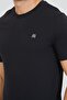 Smoked Crew Neck Cotton Slim Fit Men's Limited Edition Basic - 2