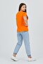 Dark Orange Front Printed Basic - 4