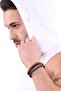 سوار جلدي مدمج للرجال - 3