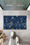Multi-Purpose Digital Printing Dark Blue Marbled Indoor and Outdoor Door Mat