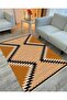 Cotton Series Wicker Look Geometric Pattern Decorative Woven Base Rug - 3