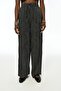 WOMEN'S WIDE- Wide-Leg Patterned PANTS WITH ELASTIC WAISTBAND