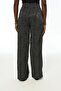 WOMEN'S WIDE- Wide-Leg Patterned PANTS WITH ELASTIC WAISTBAND - 3