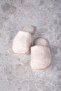 Bamboo Bathroom and Home Slippers Comfortable Towel Slippers Travel Slippers Hospital Slippers Size 38-40 1 Piece - 3