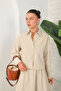 Poplin Skirt Set - STONE 62-5070 - 5