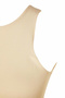 Taş Pamuklu Halter Yaka Fitted/Vücuda Oturan Esnek Örme Atlet TWOSS23AL00069 - 7