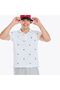 Men's Polo Neck White T-Shirt - K45105 - 2