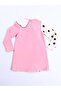 Polka Dot Asymmetric Ruffle Girl's Dress - 5