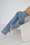 BUCHA JEANS LONG LENGTH HIGH WAIST STRAIGHT FIT JEAN PALAZZO - 3
