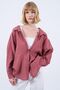 Women's Oversize Loose Fit Cinnamon Shirt - 4