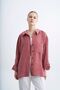 Women's Oversize Loose Fit Cinnamon Shirt - 2