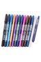 12-Piece Rose Model Ultra Oil Colorful Eye Liner