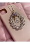 Handmade letter and butterfly phone charm / phone charm - 3
