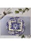 Rossa 8-Piece American Service - Blue and Grey Coloured 30*45