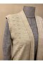 Belted Hijab Youth Vest SINGLE Knitwear / Cream - 4
