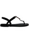 You Paraty Buckle Turtle Black Women's Slippers 4148917-0090 - 3