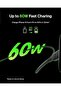 كابل Belkin BoostCharge USB-C إلى USB-C بطول 1 متر، أسود، بقوة 60 وات - 2