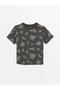 Crew Neck Short Sleeve Printed Baby Boy T-Shirt