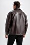 Water-Repellent Oversized Fit Shirt Collar Jacket Coat Y4461az23sp - 7