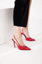 Lani Red Patent Leather 10 cm Women's Stiletto, High Heels - 5