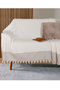 Buldan Işi Cotton Sofa Cover 170X210 cm Quality Sofa Shawl Sofa Bed Sofa Cover - Cream Brown