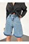 Women's Pleated Bermuda Shorts Loose Cut - 3