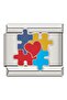 Italian Stainless Steel 9mm Lego Charm
