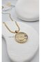 Glass-framed quarter pendant, Italian chain necklace, dome necklace - 2