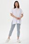 Long T-Shirt Black - White Set of 2 - 2
