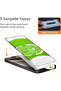 واقي شاشة زجاجي كامل الغطاء بإطار أسود لتطبيق سهل لجهاز Apple iPhone 15 Pro Max - 4