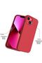 iPhone 13 (6.1') Compatible Case Suede Soft Silicone 360 °   Full Protection Launch Cover - 3