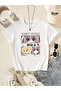 Anime Graphic Printed Girl's T-Shirt